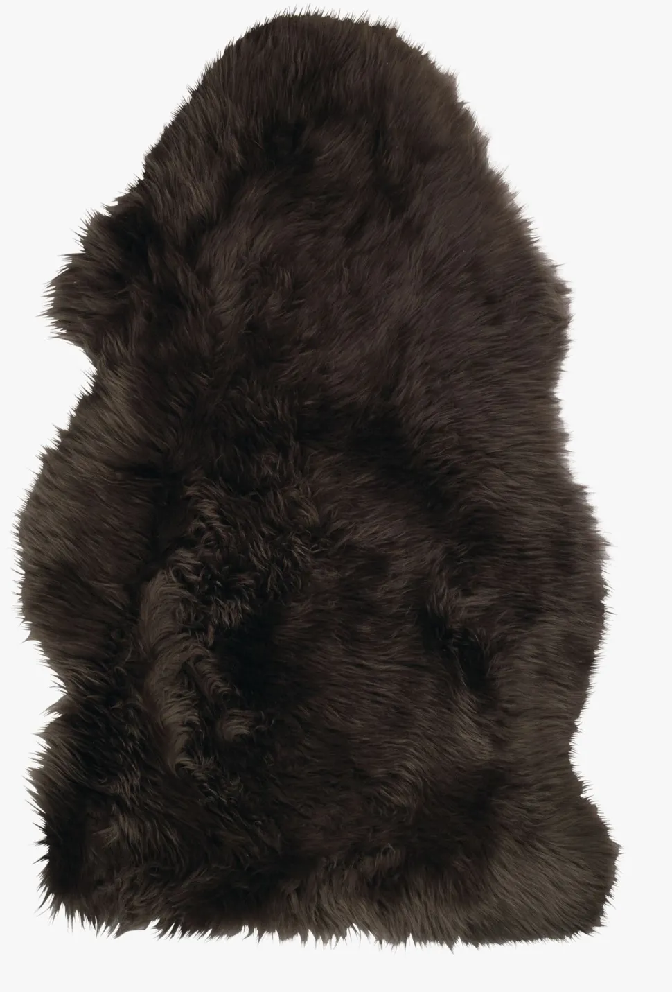 Lammeskinn mørk brun - 80