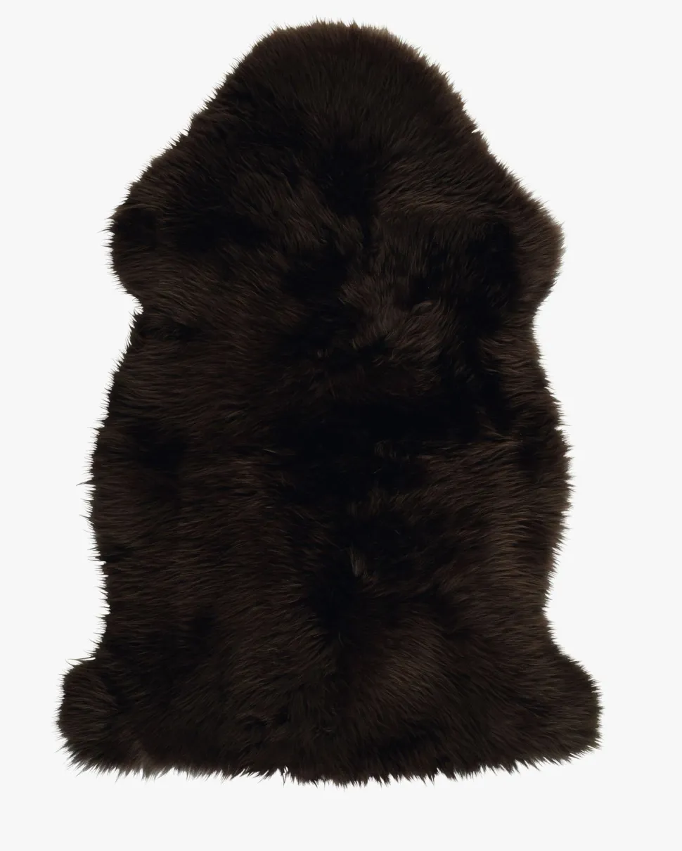 Lammeskinn mørk brun - 80