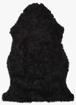 Lammeskinn svart - 85 cm