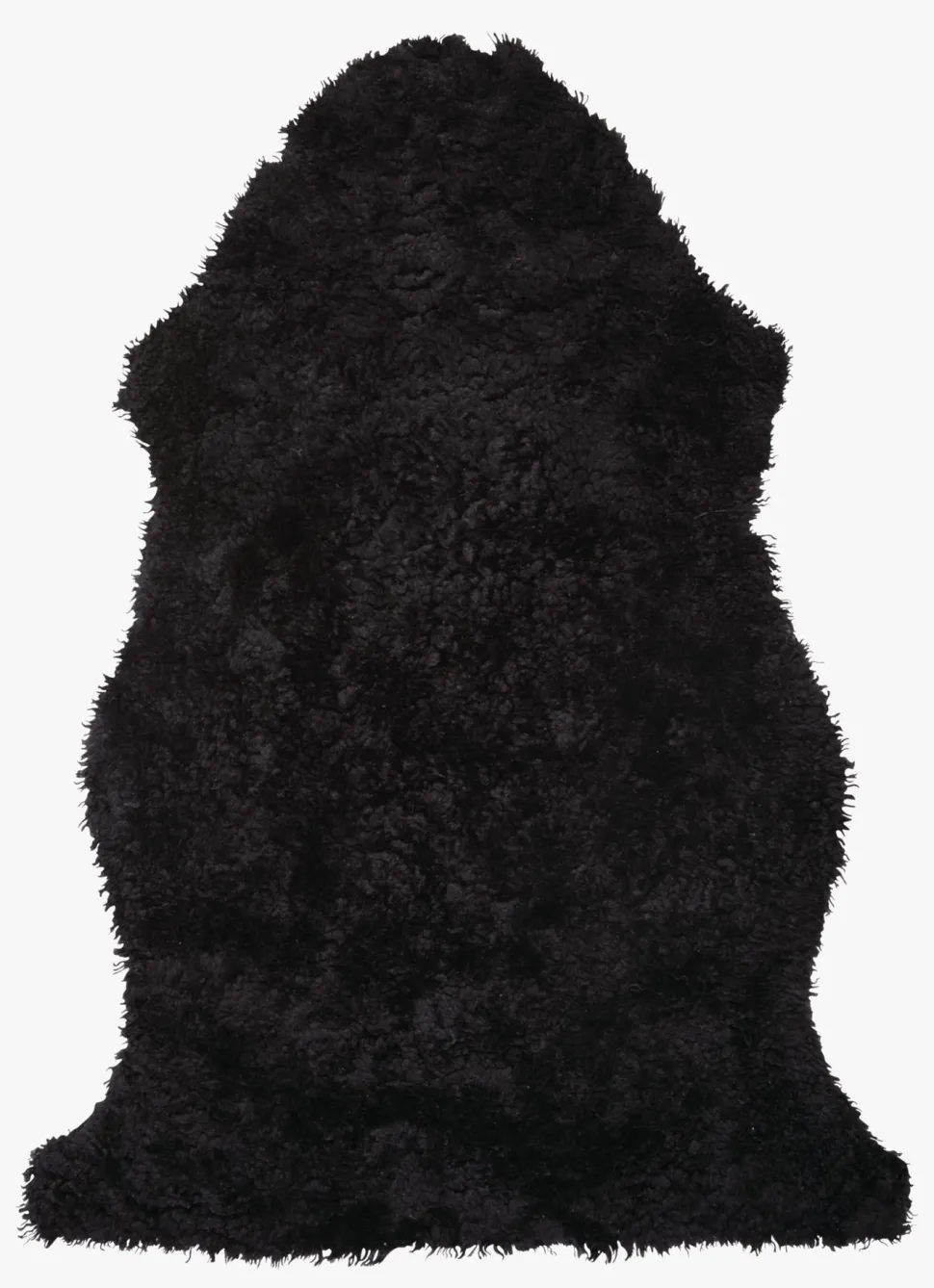 Lammeskinn svart - 85 cm