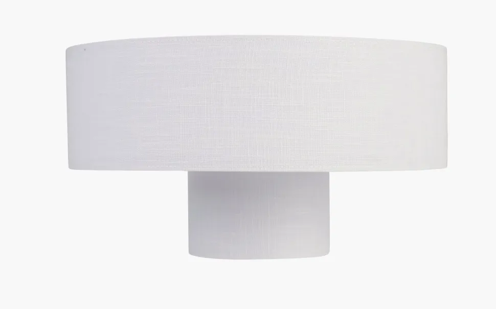 Lampeskjerm hvit - 21,5 cm ø38