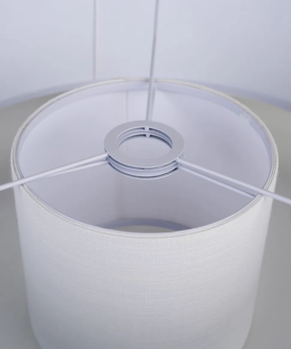 Lampeskjerm hvit - 21,5 cm ø38