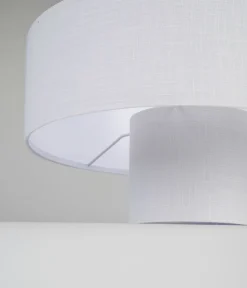 Lampeskjerm hvit - 21,5 cm ø38