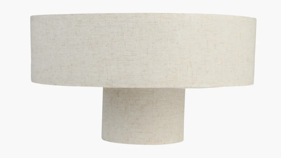 Lampeskjerm natur - 21,5 cm ø38