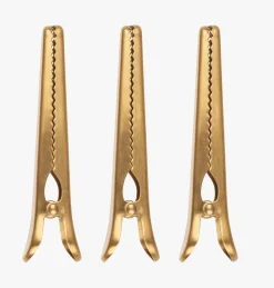Lang klype 3 pk gull - 11,5x2,3 cm
