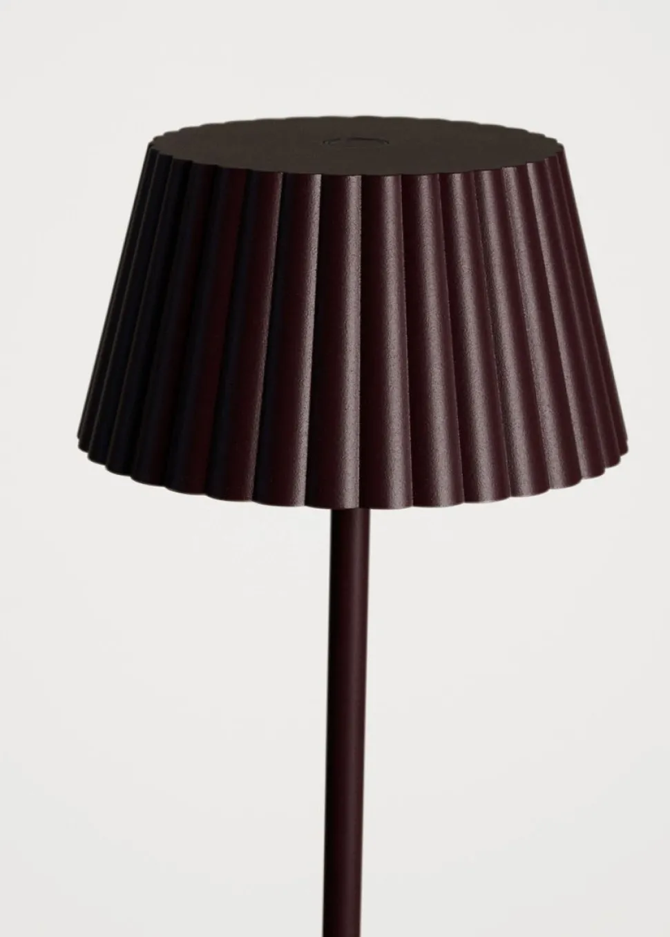 Led gulvlampe burgunder - 122 cm ø13,5