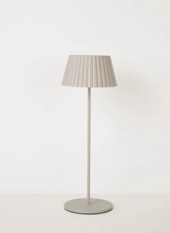Led lampe beige - 37,5 cm ø13,5