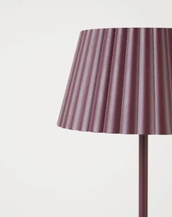 Led lampe burgunder - 37,5 cm ø13,5
