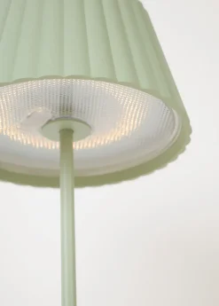 Led lampe lindegrønn - 37,5 cm ø13,5