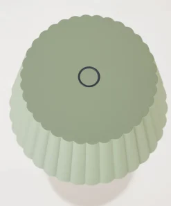 Led lampe lindegrønn - 37,5 cm ø13,5