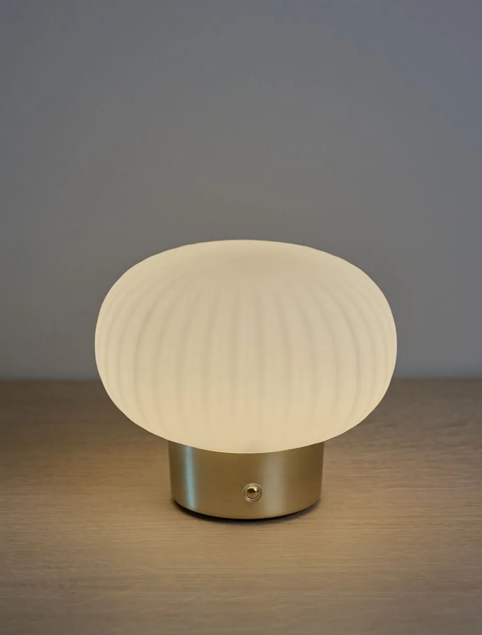 Led lampe messing - 13,4 cm ø15,6