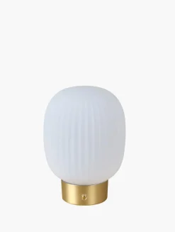 Led lampe messing - 20 cm ø14,2