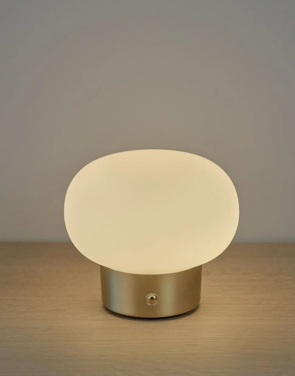 Led lampe messing - 12,2 cm ø14
