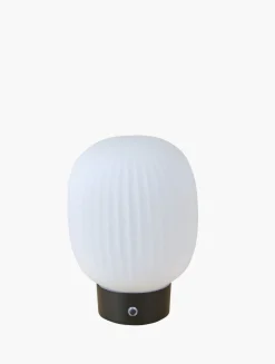 Led lampe svart - 20 cm ø14,2