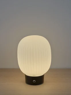 Led lampe svart - 20 cm ø14,2
