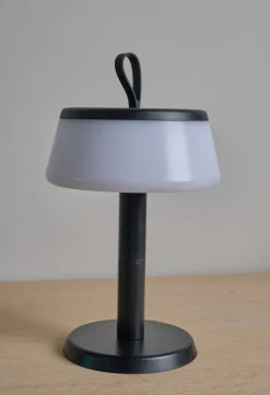Led lampe svart - 22,9 cm ø14,2