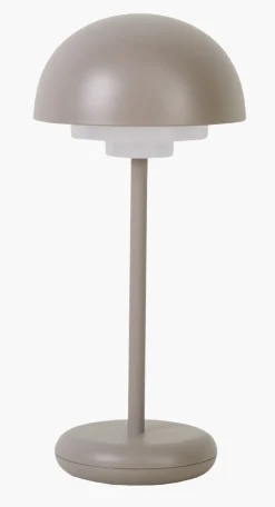 Led lampe taupe - 28,2 cm ø13,7