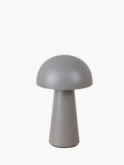 Led lampe taupe - 21,5 cm ø13,7