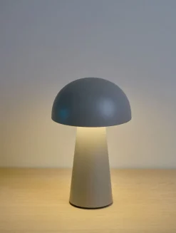 Led lampe taupe - 21,5 cm ø13,7