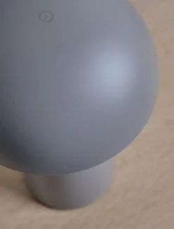 Led lampe taupe - 21,5 cm ø13,7