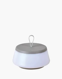 Led lampe taupe - 22,9 cm ø14,2