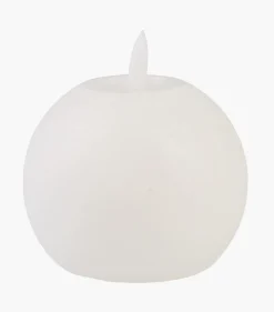 Led lys hvit - 10x10x8,5 cm