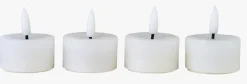 Led lys hvit - 4,5x4,5x5,5 cm