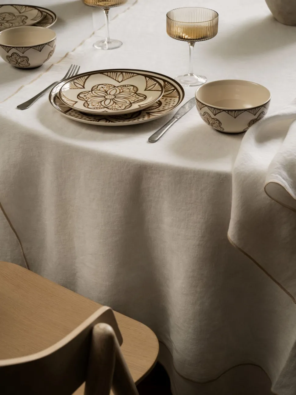 Linduk beige - 140x250 cm