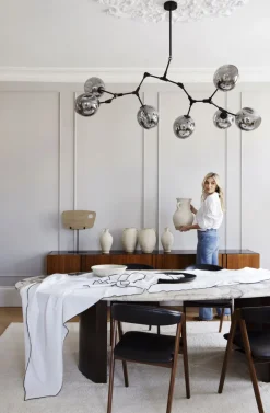 Linduk hvit - 140x350 cm