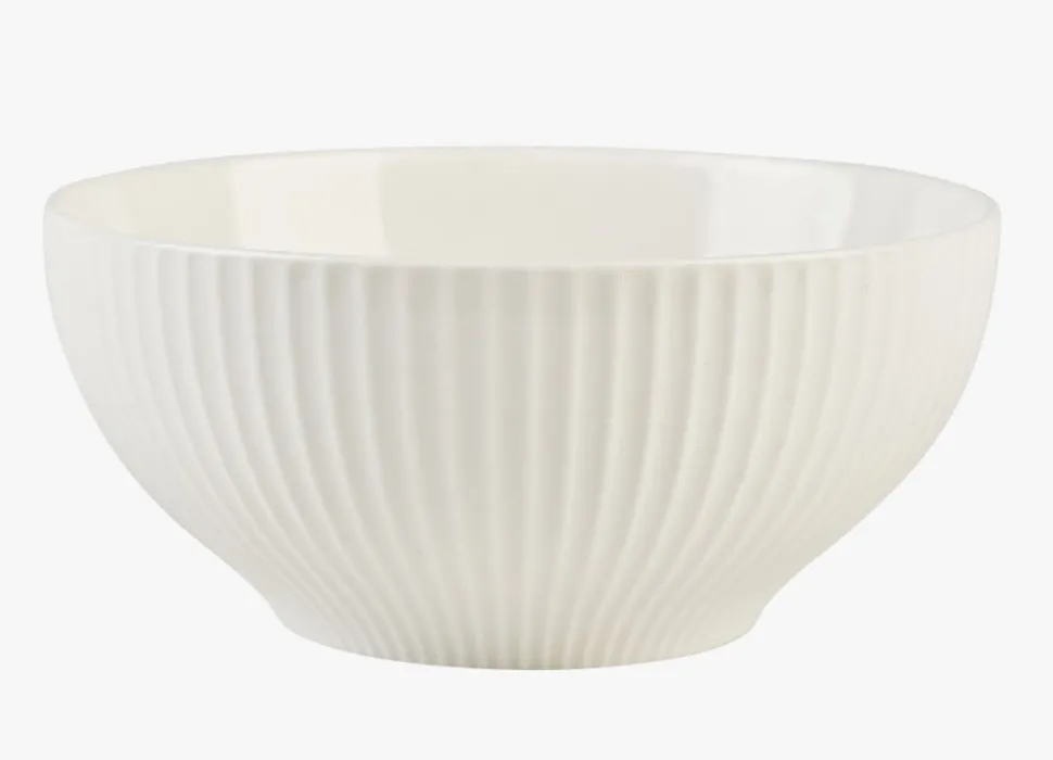 Liten bolle hvit - ø11,4 h 5,2cm