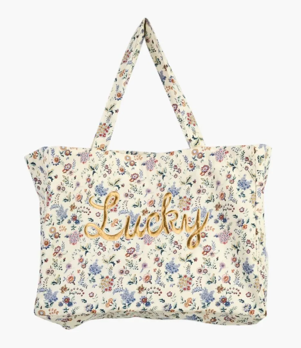 Liten tote bag multi - 33x43 cm
