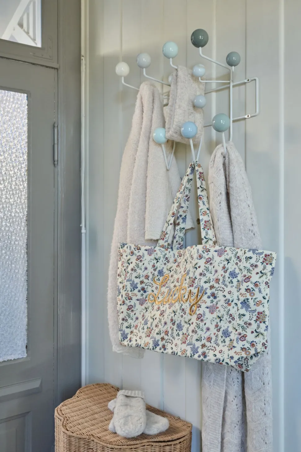 Liten tote bag multi - 33x43 cm