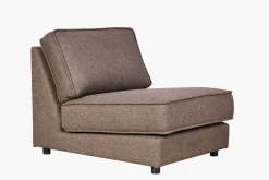 Loungestol brun - 74x95x79 cm