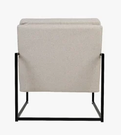 Loungestol natur - 66x86x78 cm
