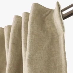 Lysdempende gardin beige - 140x220 cm