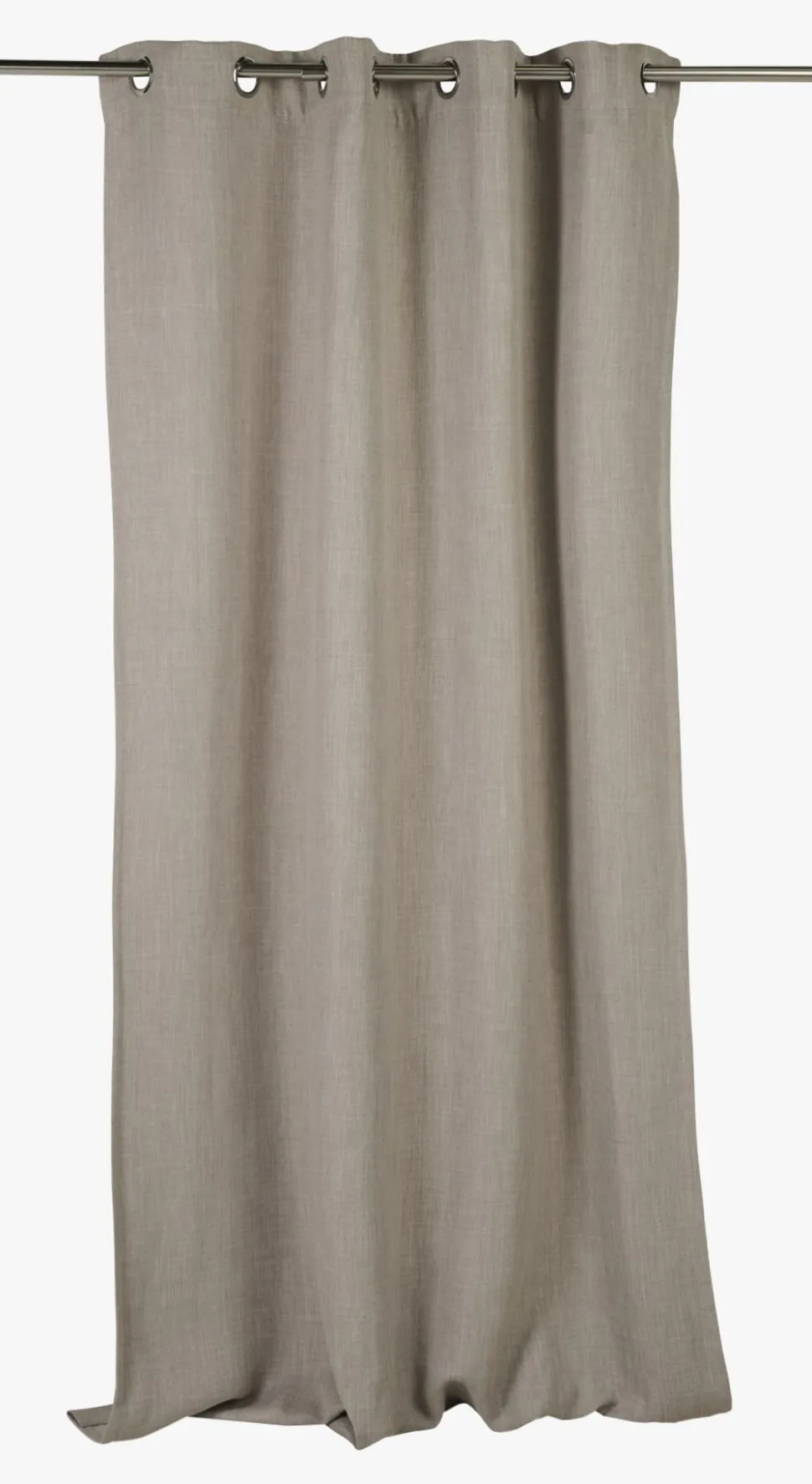 Lysdempende gardin beige - 140x160 cm