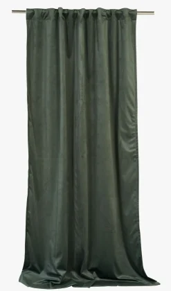 Lysdempende gardin grønn - 140x160 cm