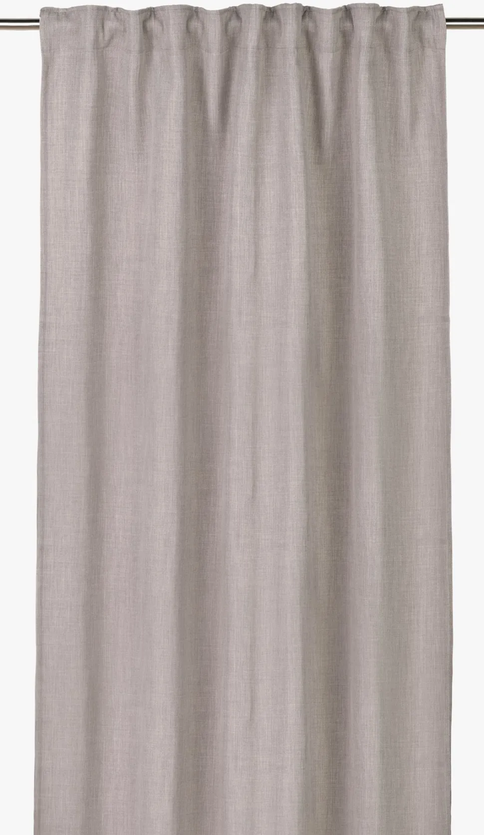 Lysdempende gardin lys grå - 140x160 cm