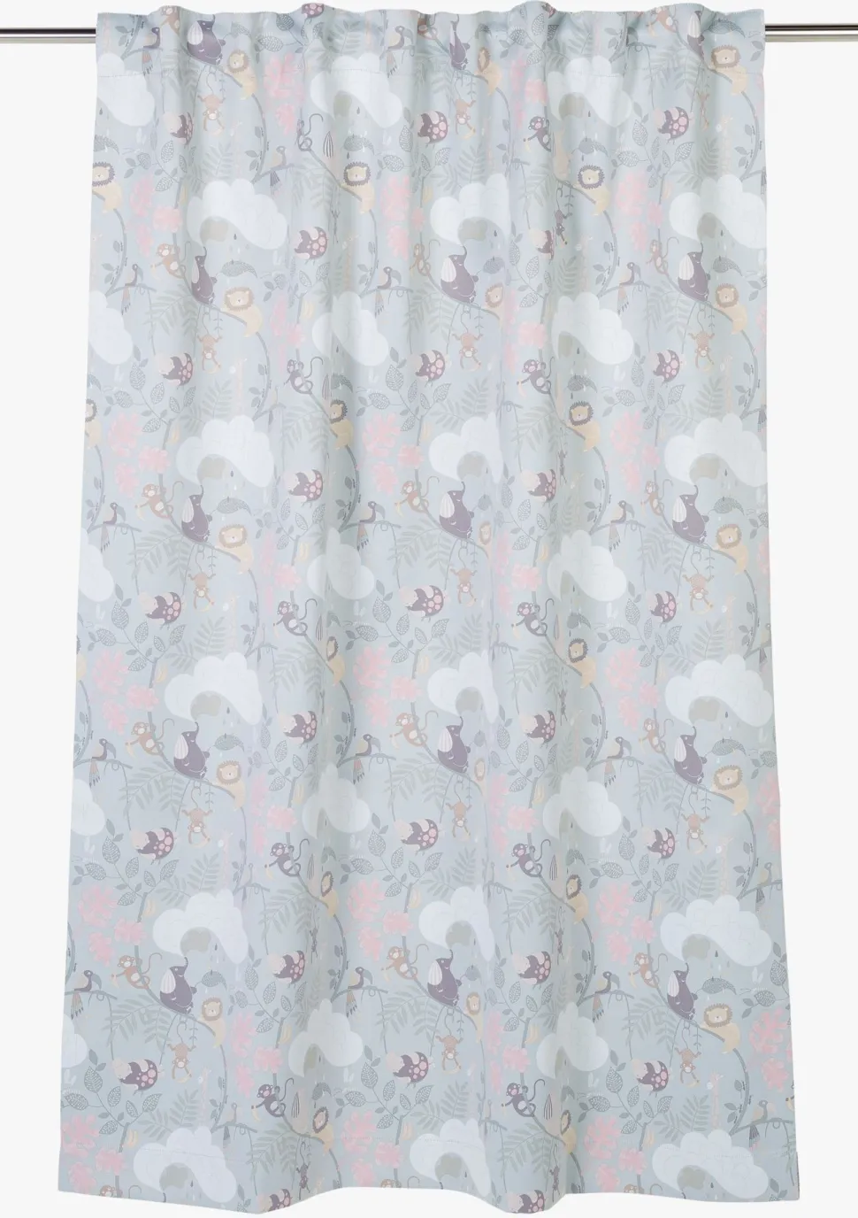 Lysdempende gardin multi - 140x160 cm