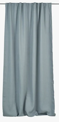 Lysdempende lingardin lys blå - 135x250 cm