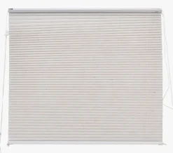 Lysfiltrerende plisségardin lys natur - 60x160 cm