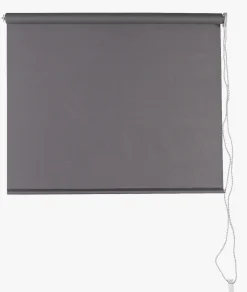 Lystett rullegardin grå - 80x185 cm
