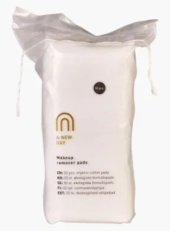 Make-up remover pads hvit - 8x15 cm
