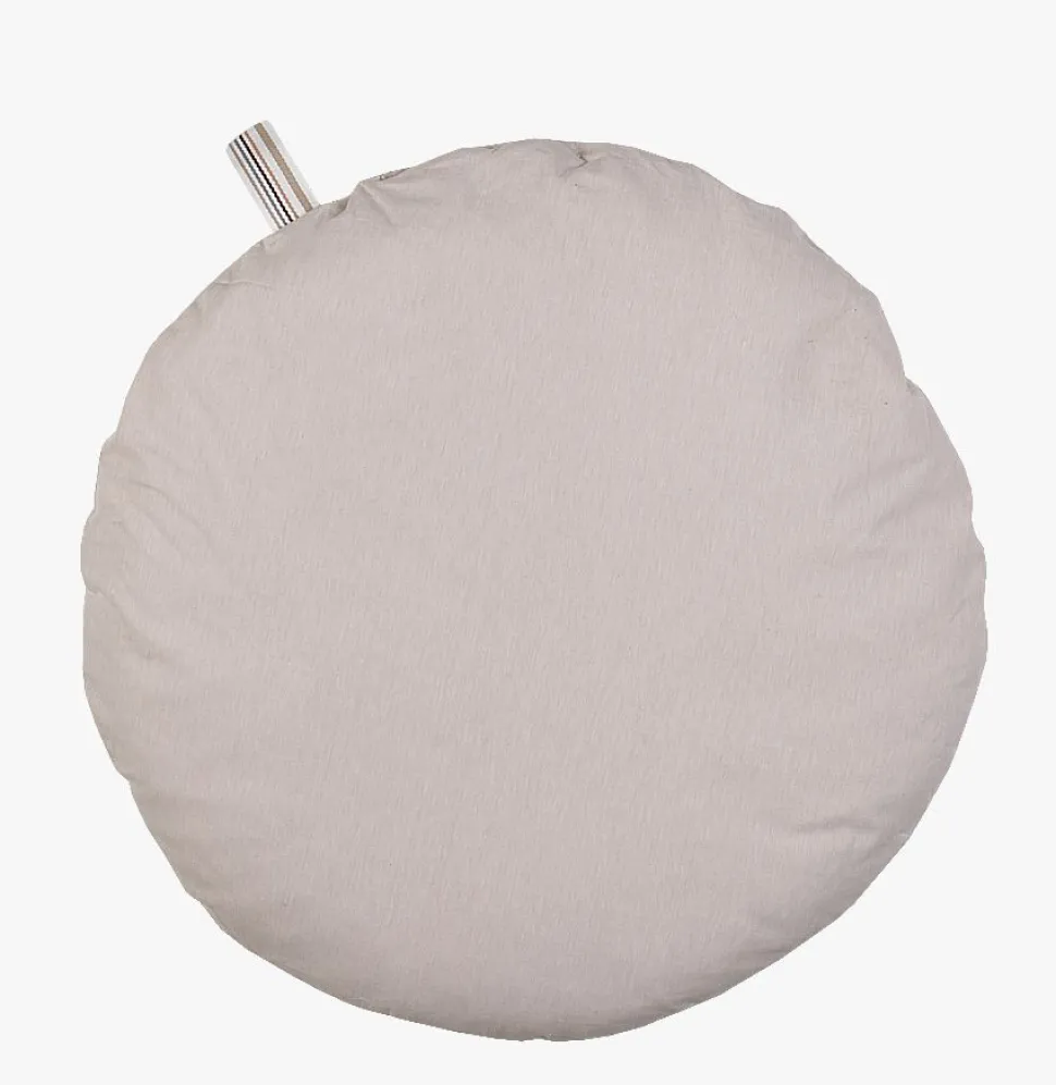 Meditasjonspute lys beige - 86x8 cm