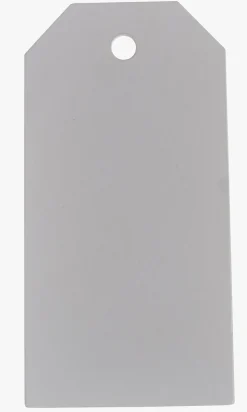 Merkelapp 24stk hvit - 5x10 cm