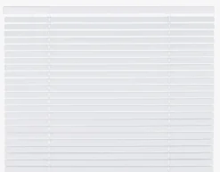 Metallpersienne hvit - 40x160 cm