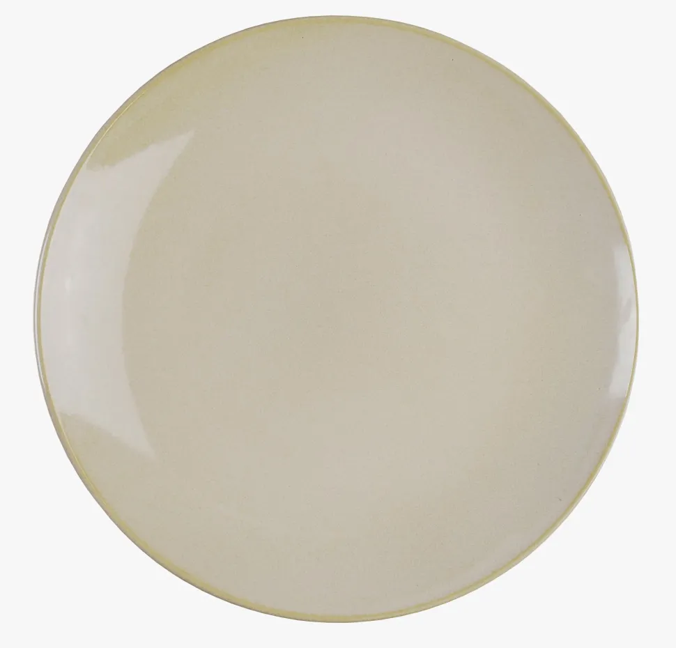 Middagstallerken lys beige - ø27,3 cm