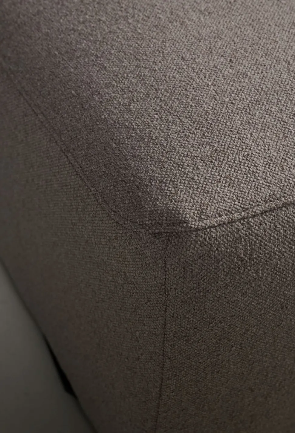 Modulsofa 1,5 seter m/armlene venstre beige - 110x93x73 cm
