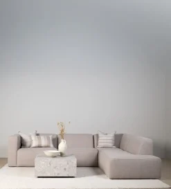Modulsofa 1,5 seter m/armlene høyre beige - 110x93x73 cm
