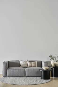 Modulsofa 1,5 seter m/armlene venstre grå - 110x93x73 cm